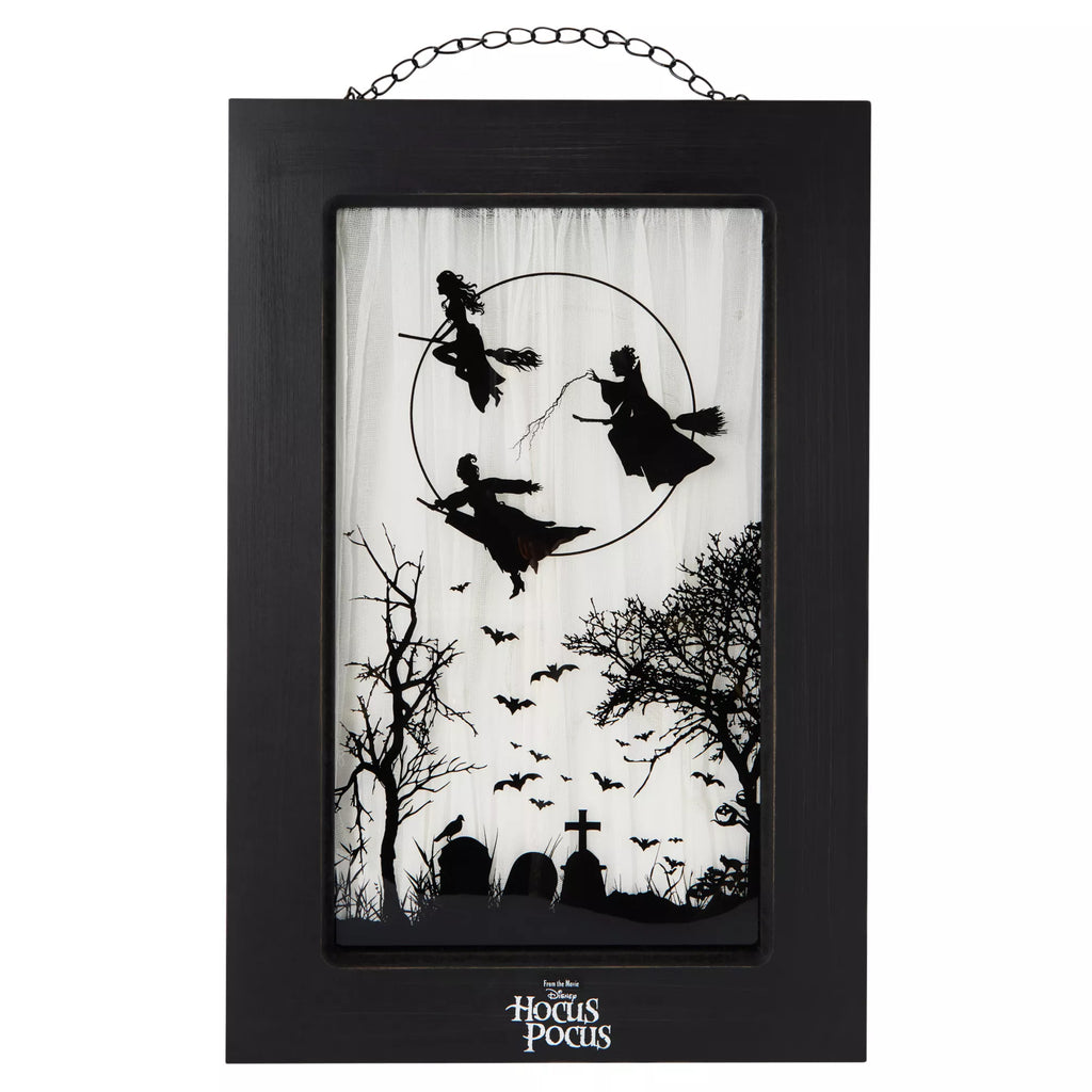 Sanderson Sisters Light-Up Hanging Window Sign - Hocus Pocus
