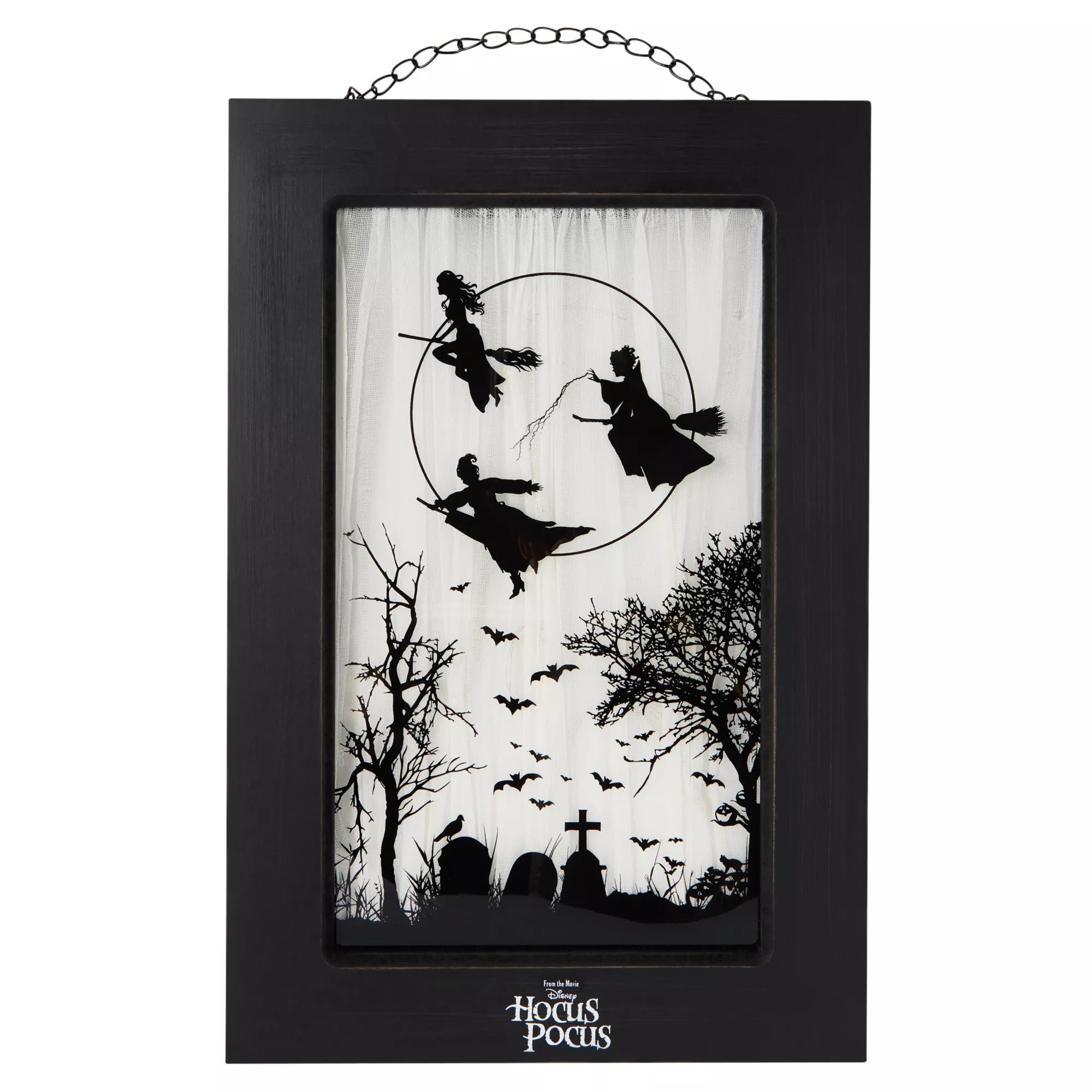 Sanderson Sisters Light-Up Hanging Window Sign - Hocus Pocus