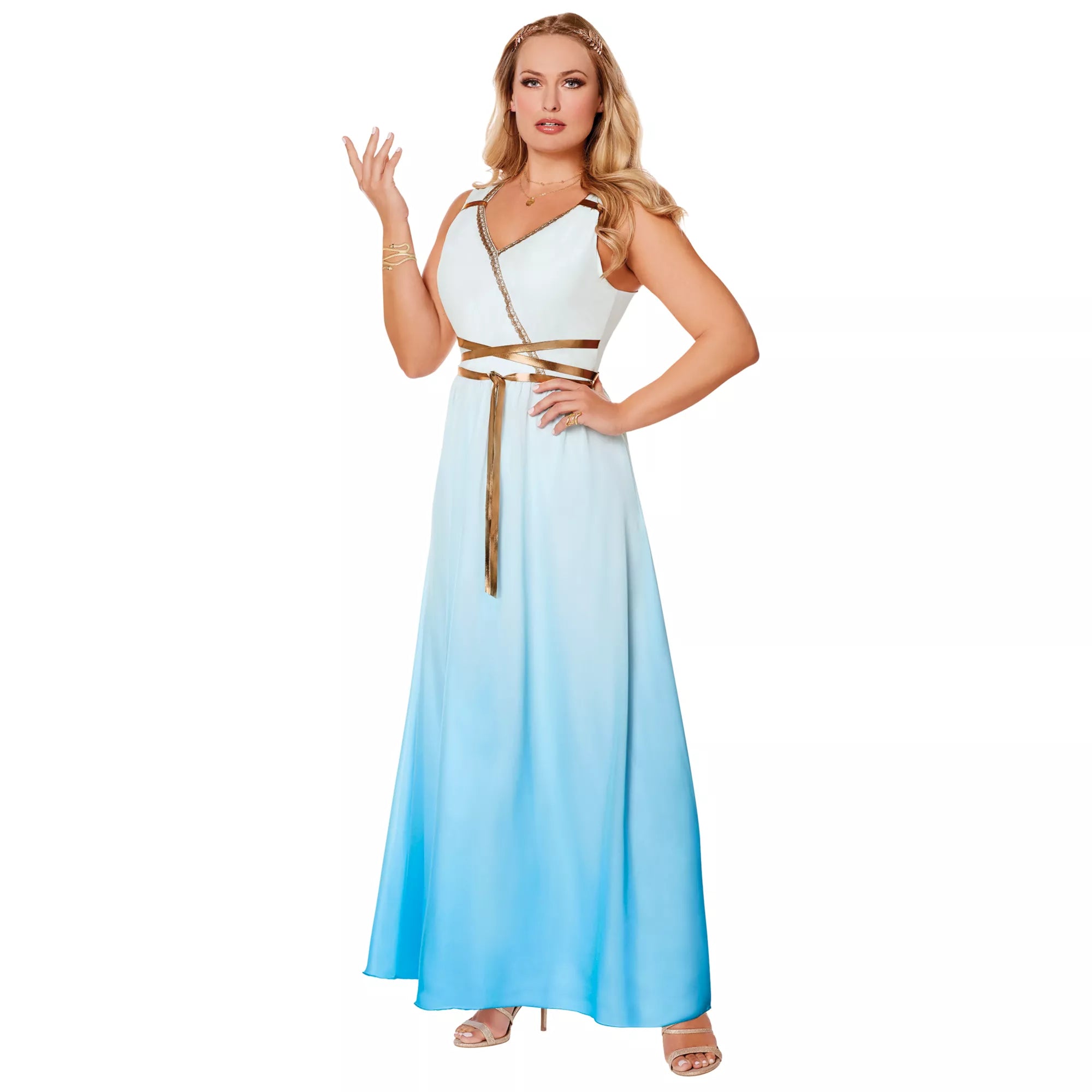 Adult Goddess Athena Plus Size Costume