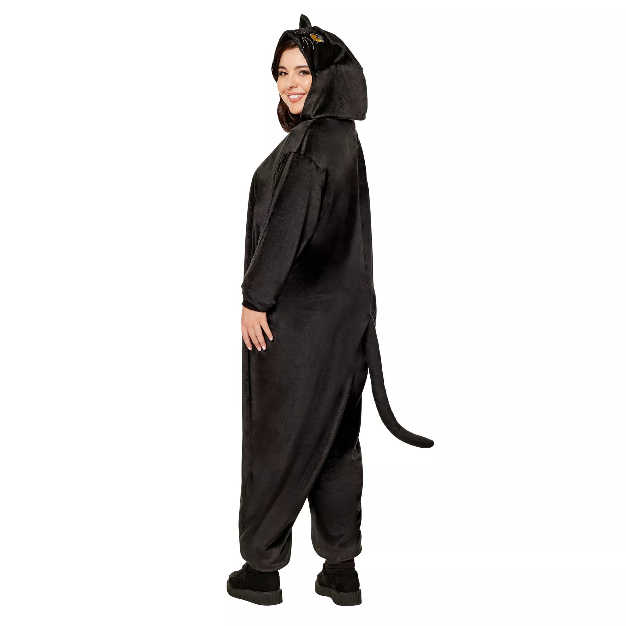 Adult Plus Size Binx Jumpsuit Costume - Hocus Pocus