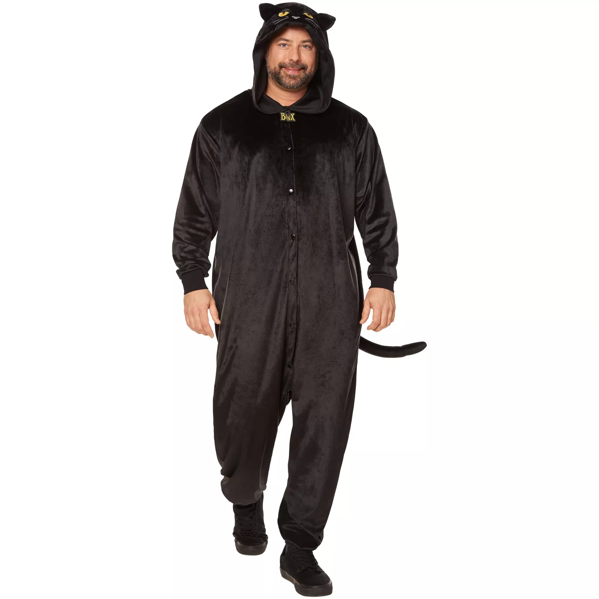 Adult Plus Size Binx Jumpsuit Costume - Hocus Pocus