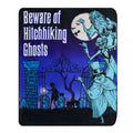 Hitchhiking Ghosts The Haunted Mansion Fleece Blanket - Disney