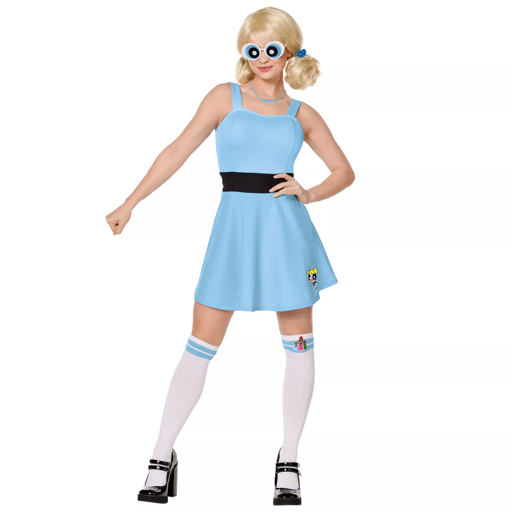 Adult Bubbles Costume - The Powerpuff Girls