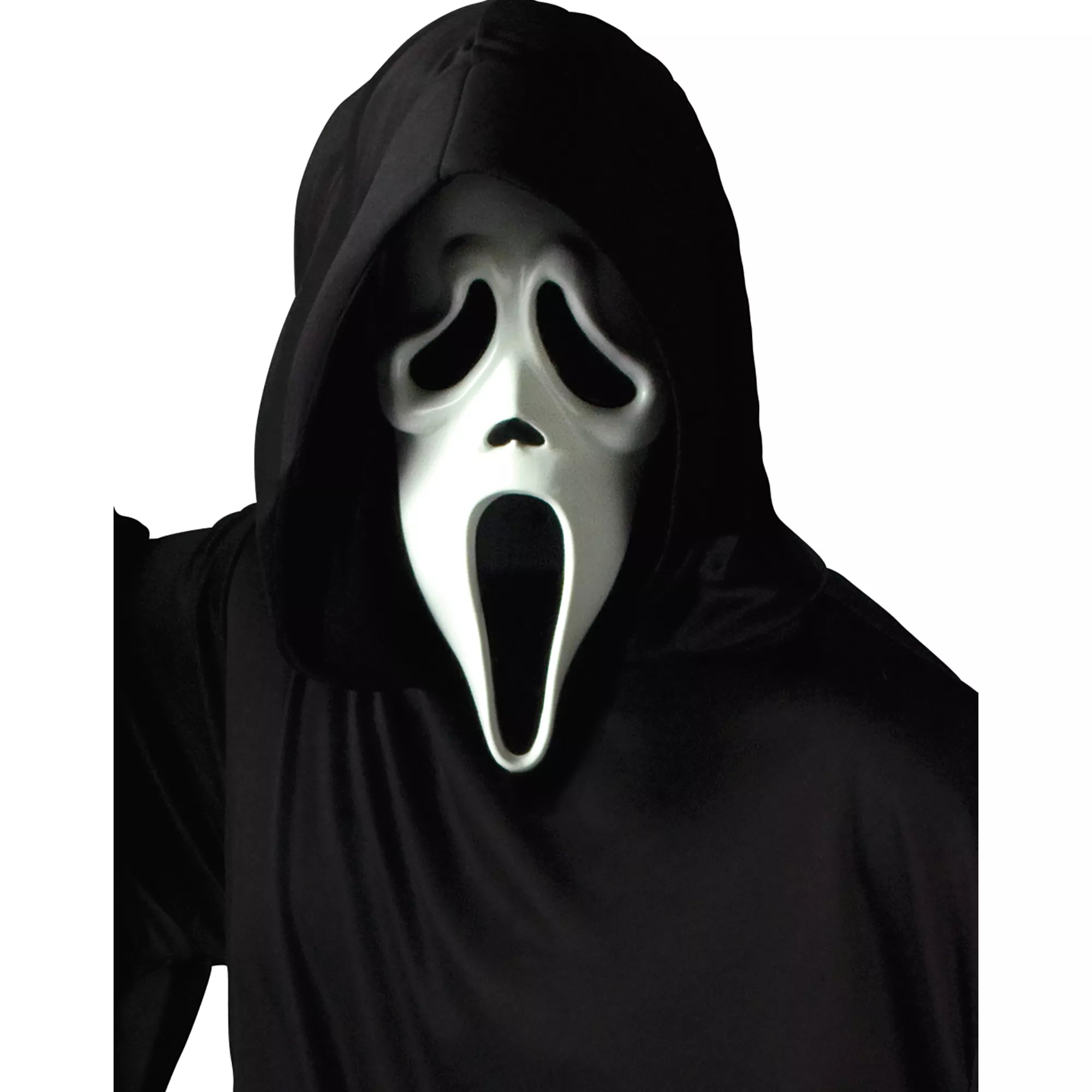 Glow in the Dark Ghost Face Full Mask