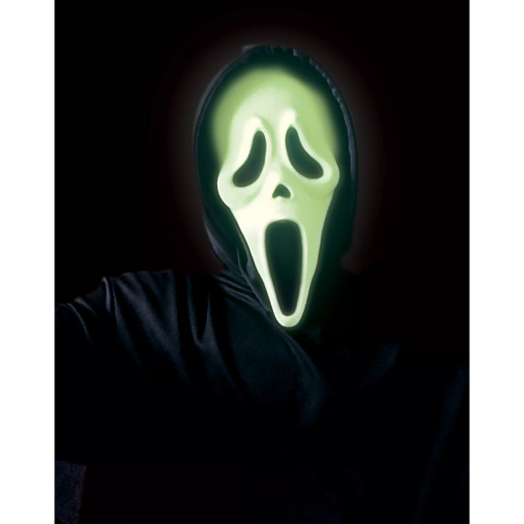 Glow in the Dark Ghost Face Full Mask