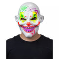 Black Light Neon Clown Full Mask