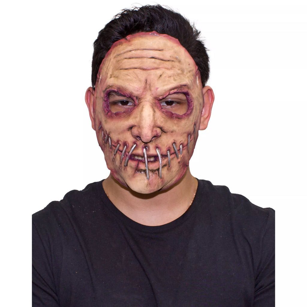 Stitched Smile Half Mask