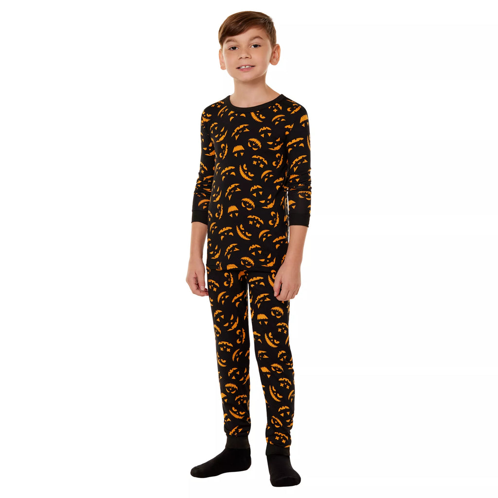 Kids Jack-O'-Lantern Pajama Set