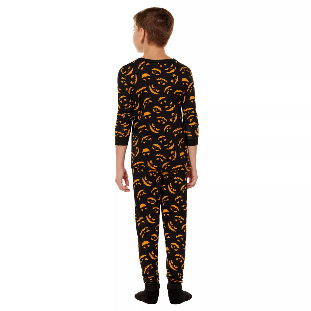 Kids Jack-O'-Lantern Pajama Set