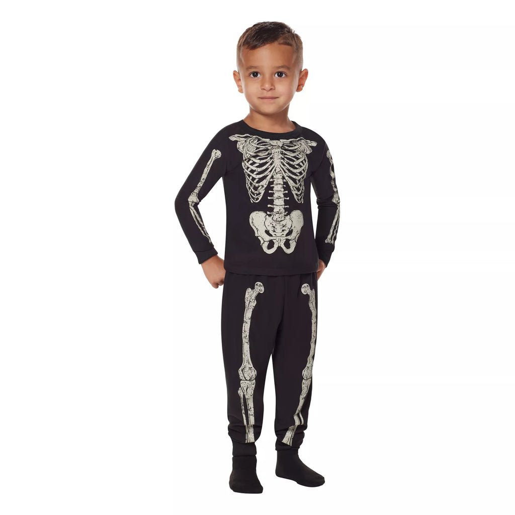 Toddler Skeleton Pajama Set