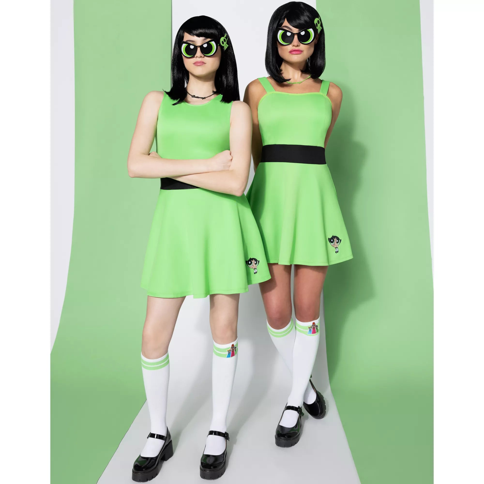 Kids Buttercup Dress Costume - The Powerpuff Girls