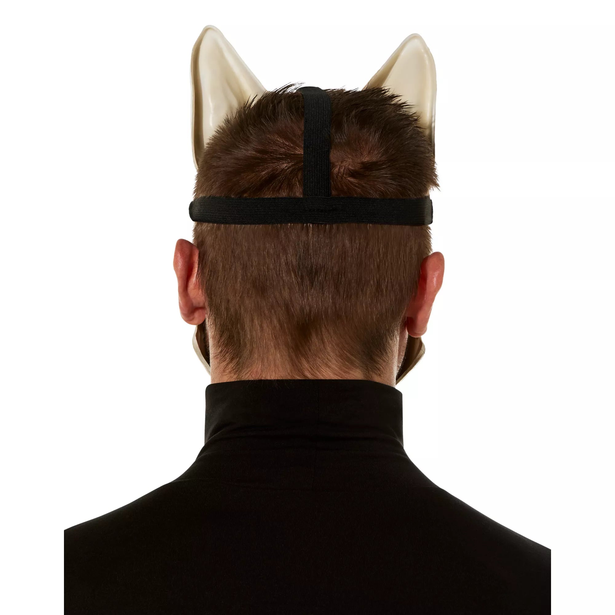 Skeletal Wolf Half Mask