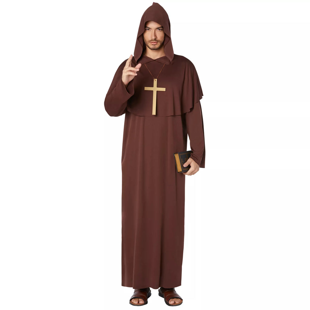 Adult Brown Monk Costume