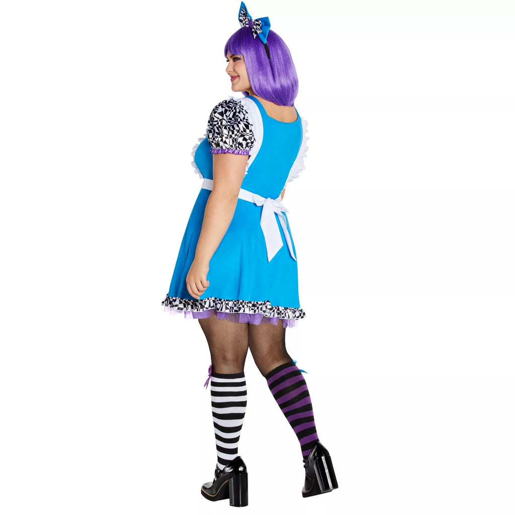 Adult Alice Plus Size Costume
