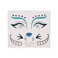 Mischievous Cat Face Decals