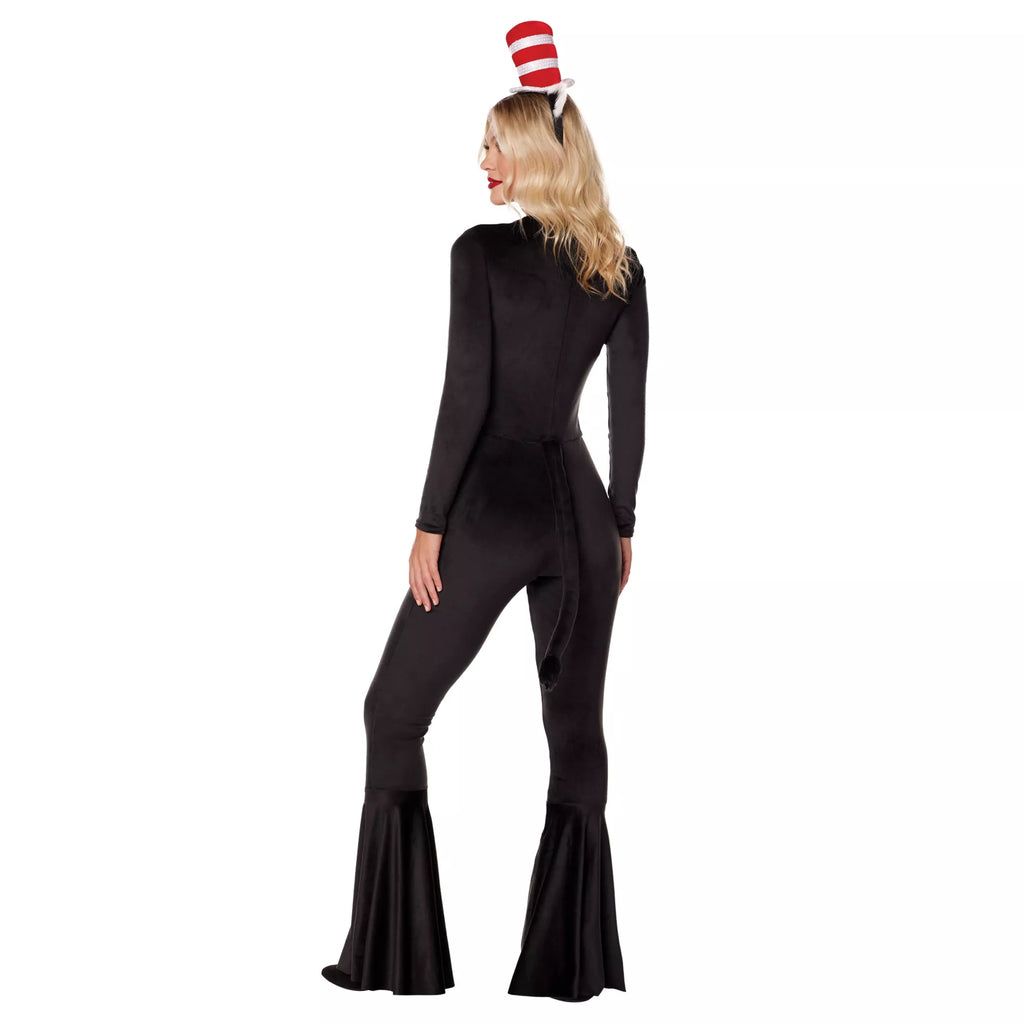 Adult Cat in the Hat Bell Bottom Costume -  Dr. Seuss