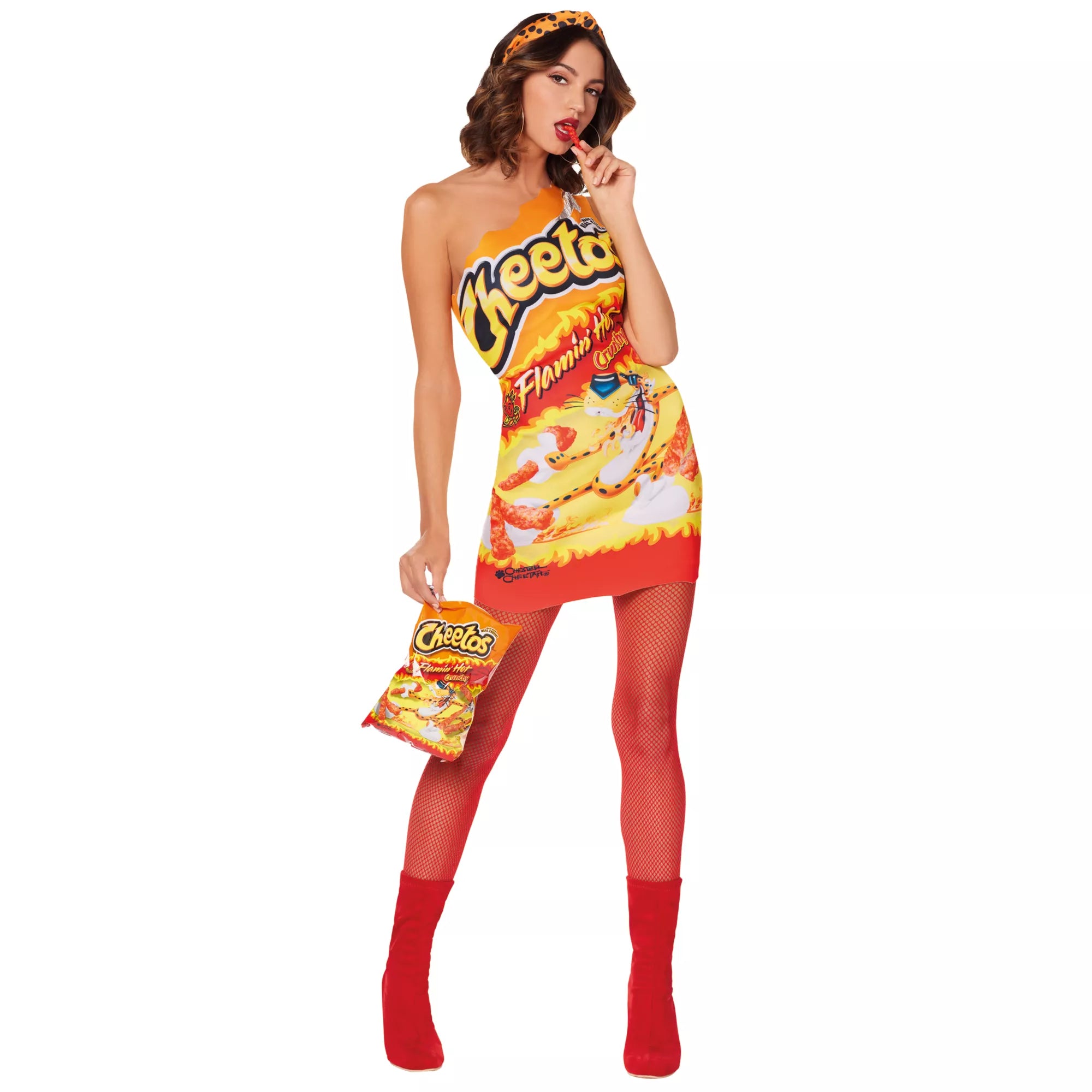 Adult Flamin' Hot Cheetos Dress Costume