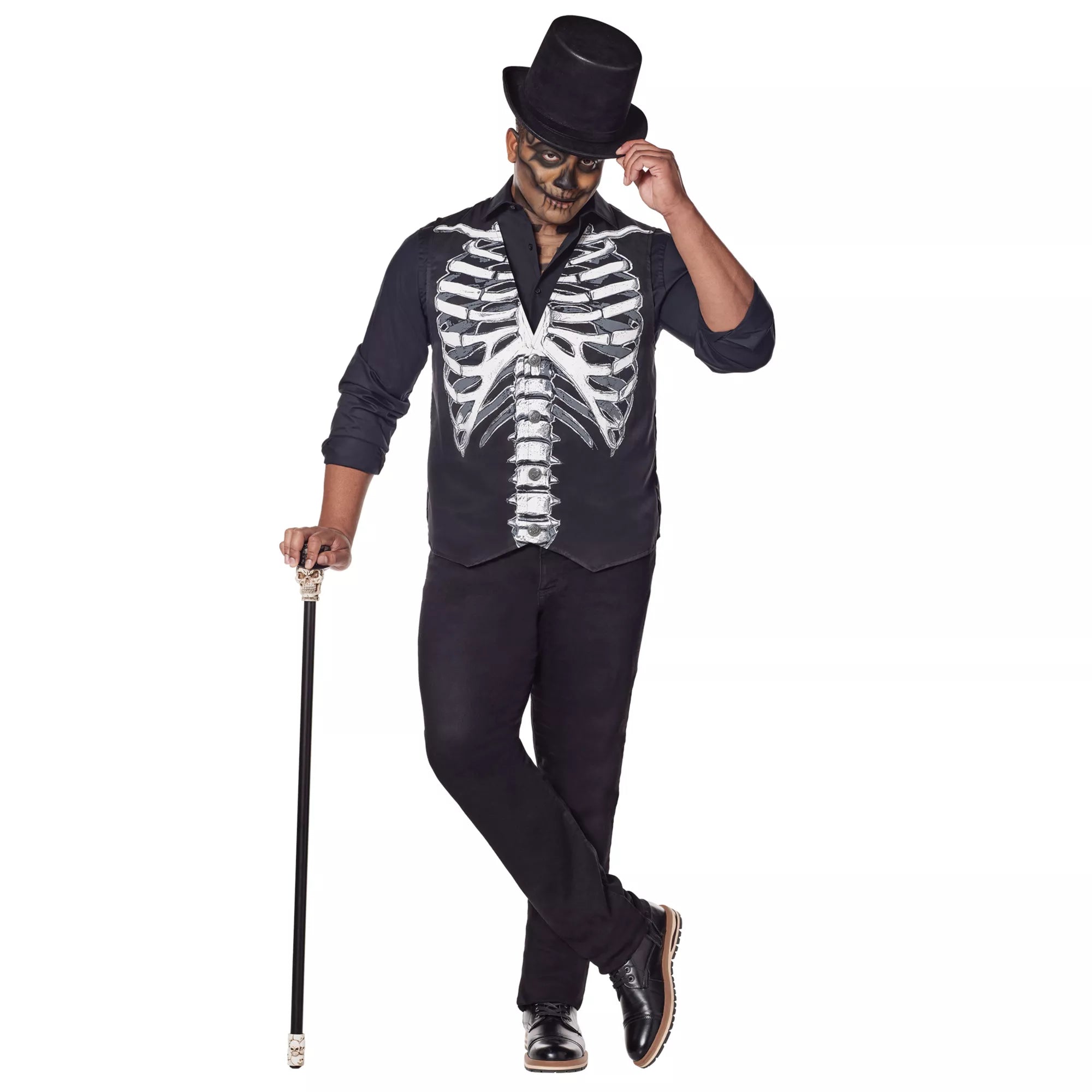 Adult Skeleton Vest