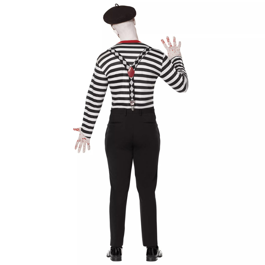 Adult Creepy Mime Costume