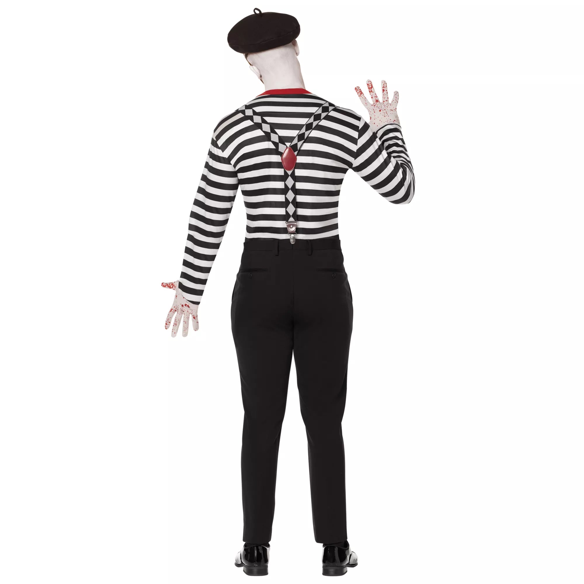 Adult Creepy Mime Costume