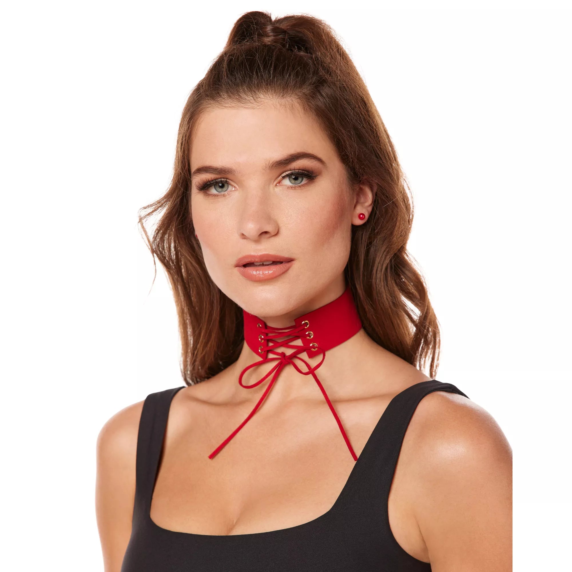 Red Riding Hood Choker Necklace