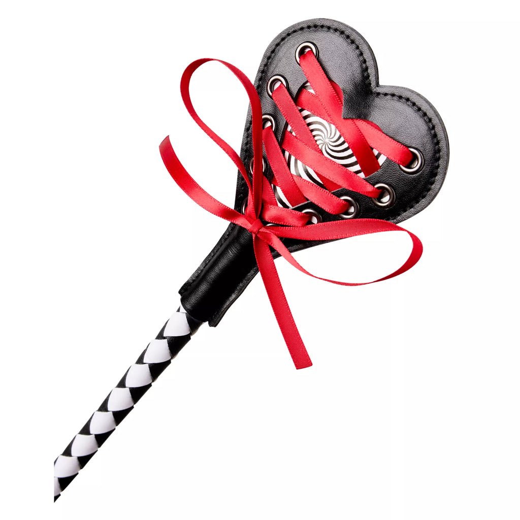 Twisted Heart Crop Whip