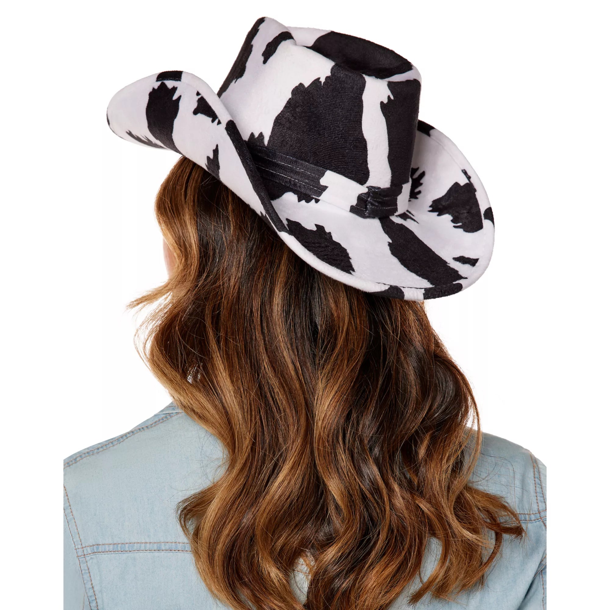 Cow Print Cowboy Hat