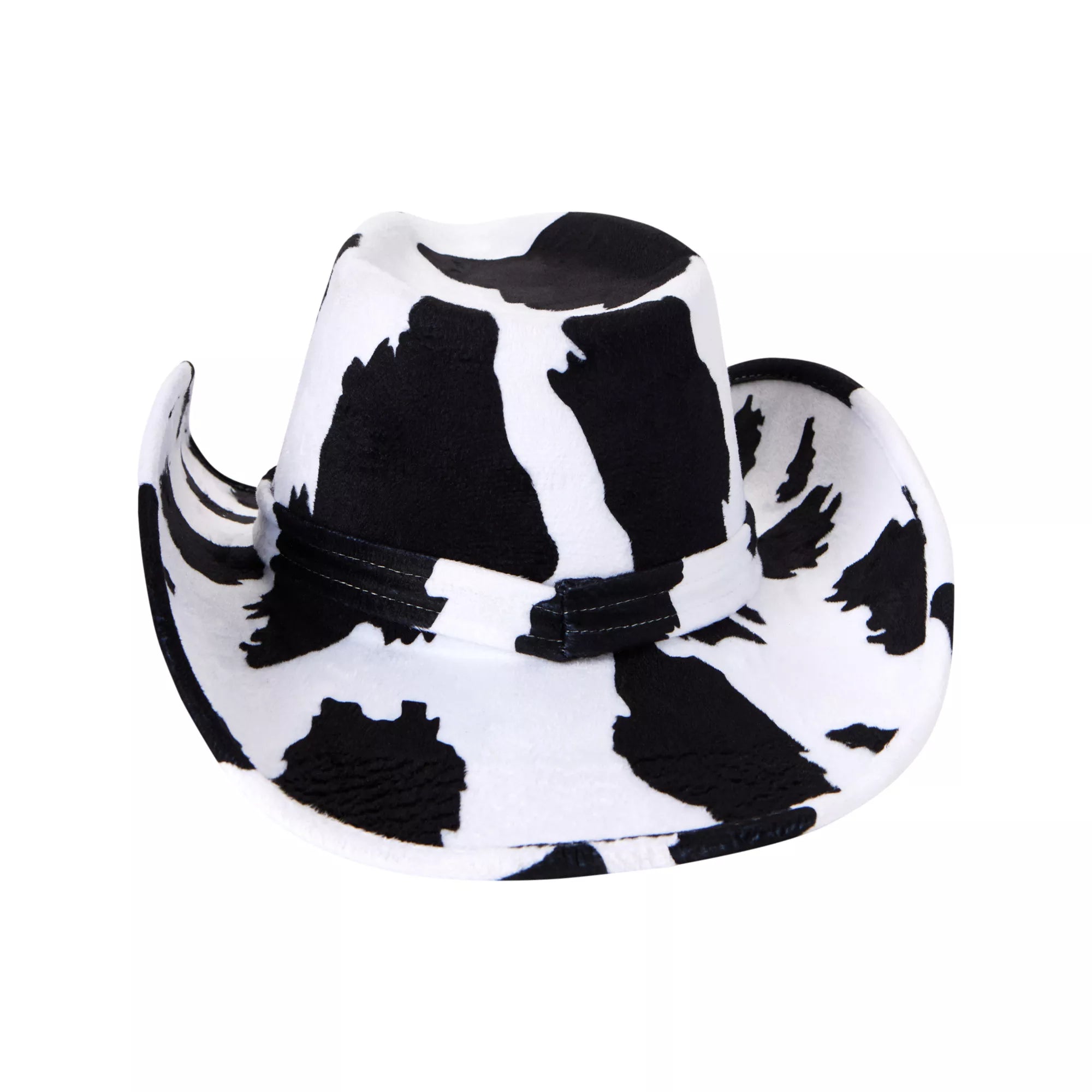Cow Print Cowboy Hat