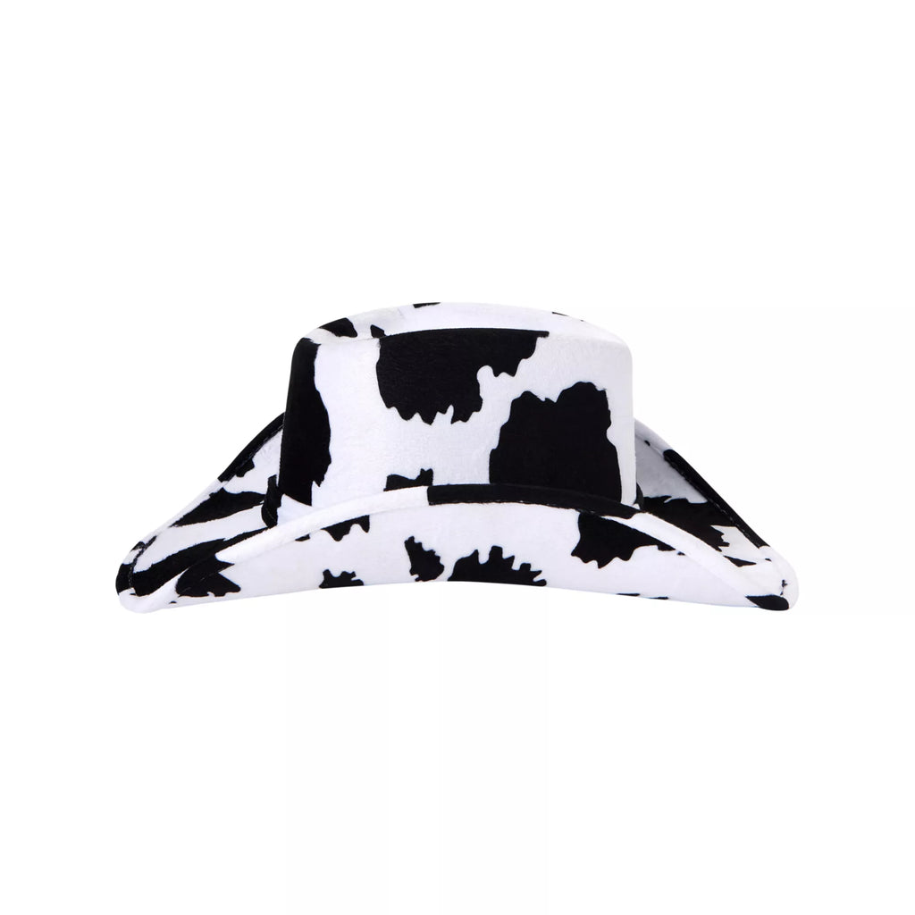 Cow Print Cowboy Hat