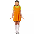 Adult Young-hee Doll Dress Costume - Squid Game