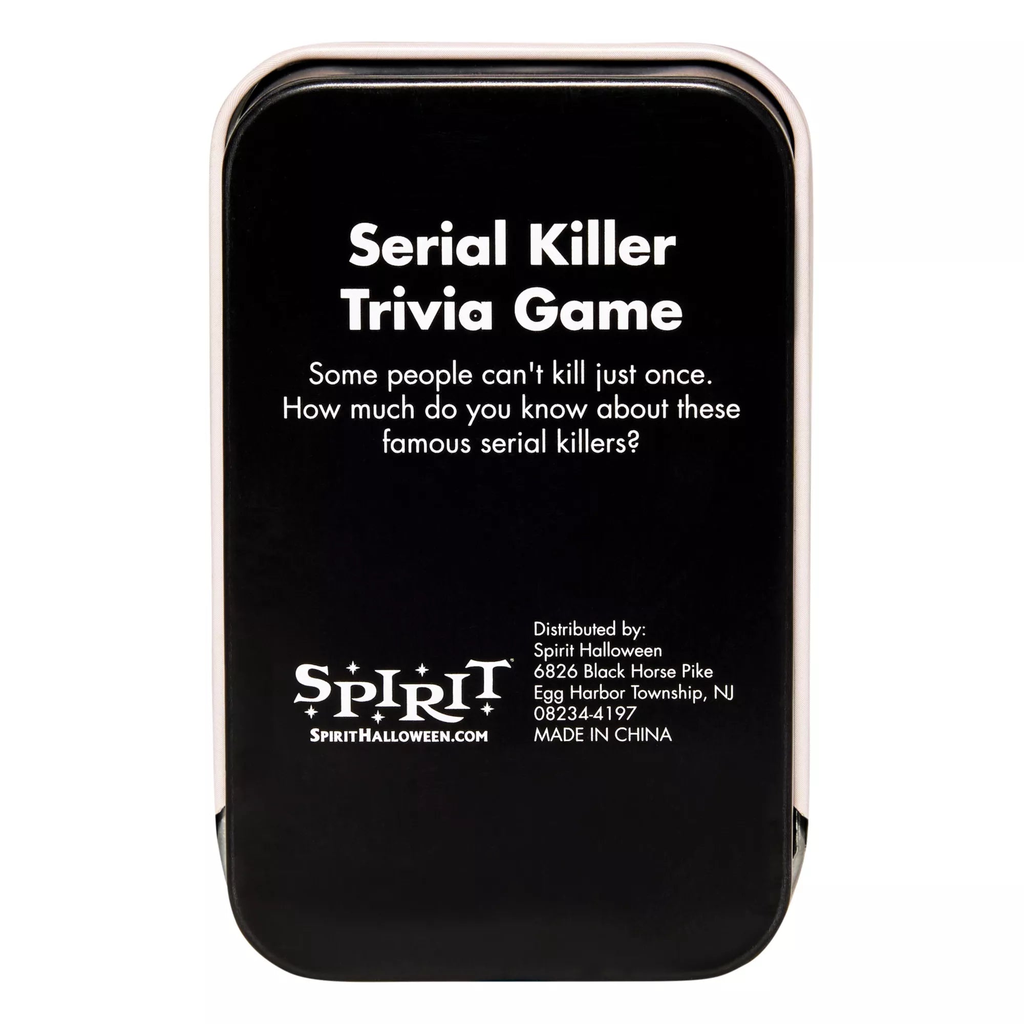 Serial Killers Trivia Card Game