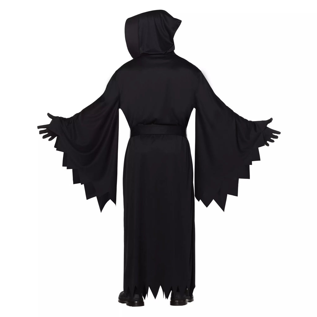 Adult Hooded Black Robe Costume