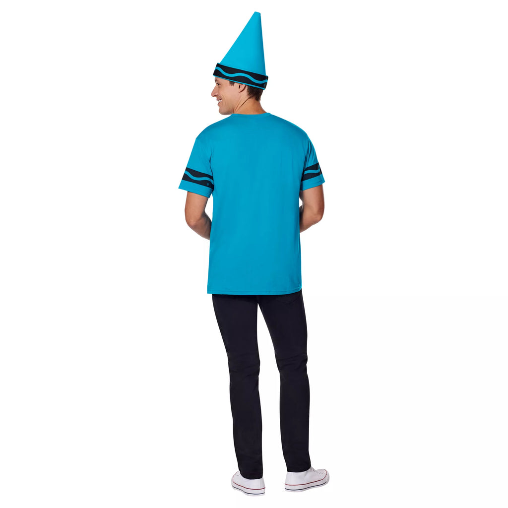Adult Cerulean Crayon Costume Kit - Crayola