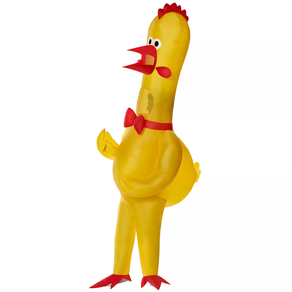 Kids Rubber Chicken Inflatable Costume