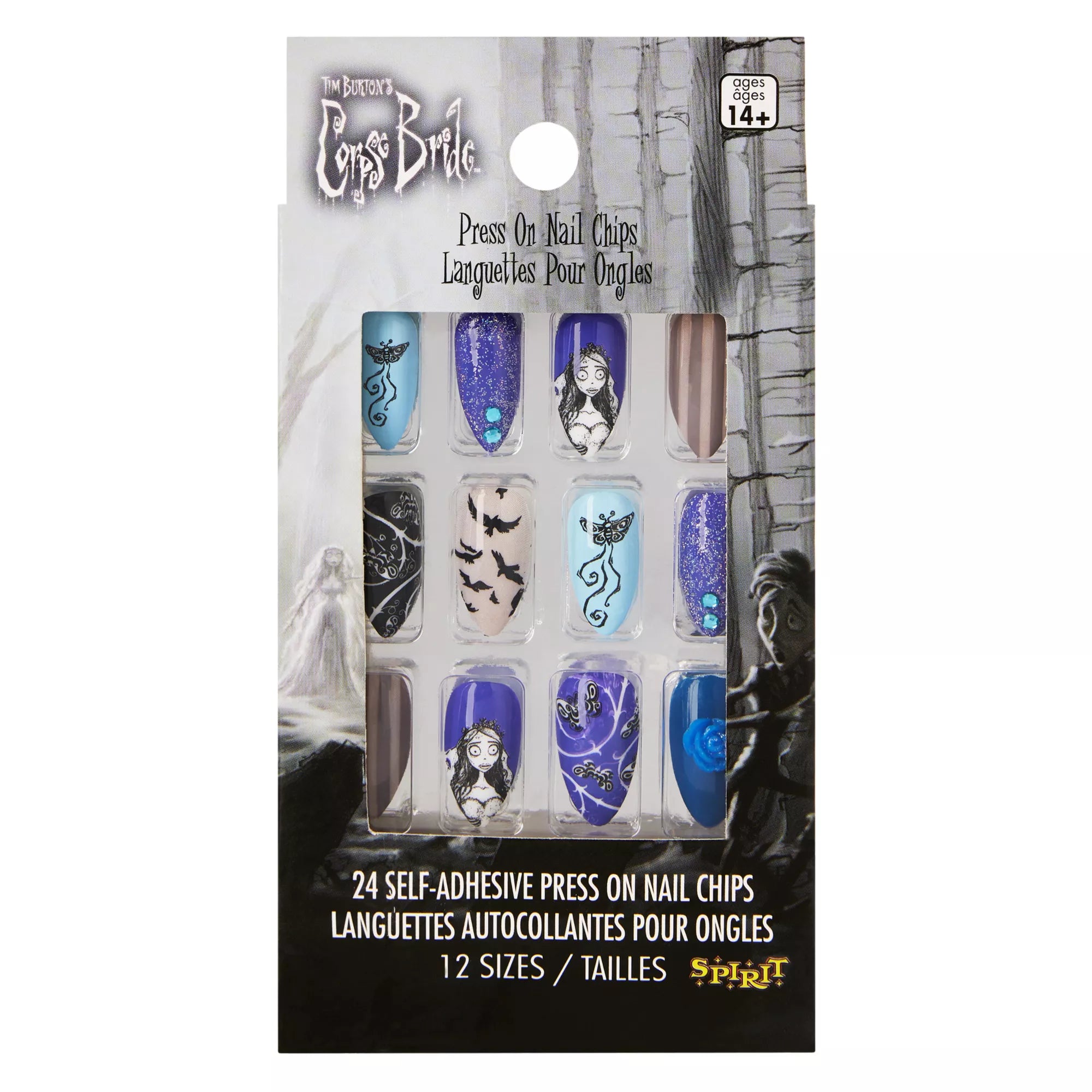 Corpse Bride Press-On Nails
