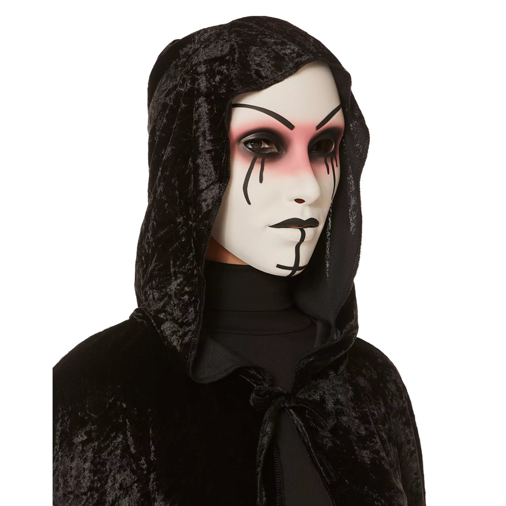 Unholy Possessed Nun Half Mask