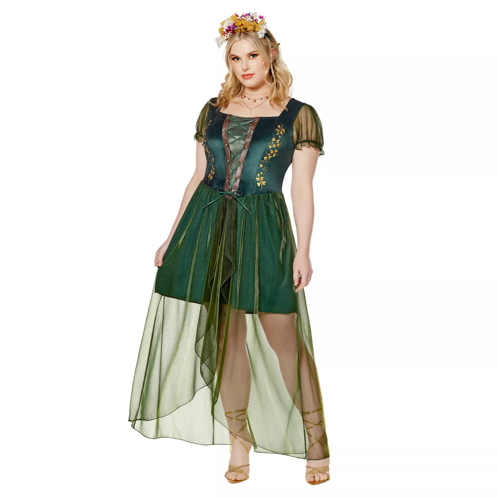 Adult Queen of the Forest Costume