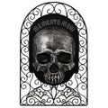 Gothic Noir Memento Mori Skull Sign