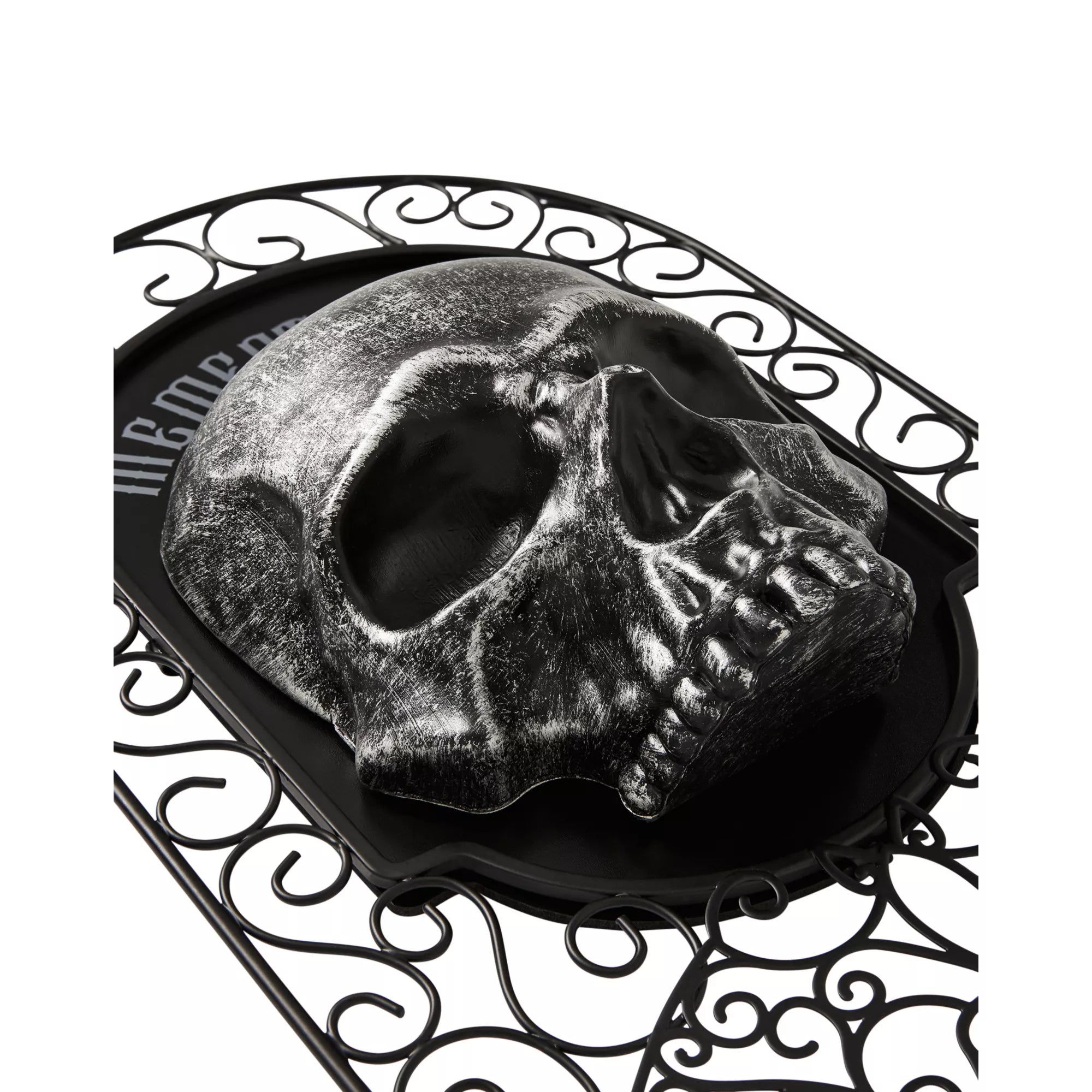 Gothic Noir Memento Mori Skull Sign