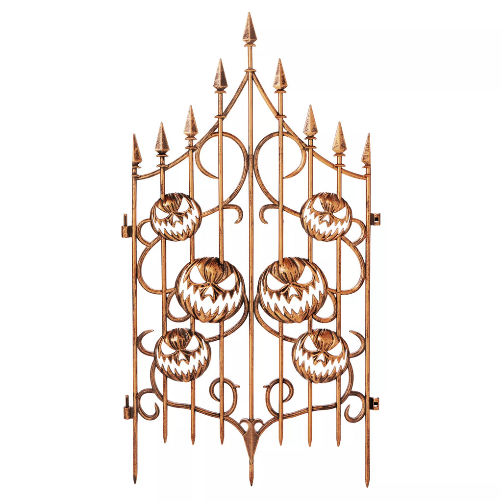 3 Ft Pumpkin Swirl Fence