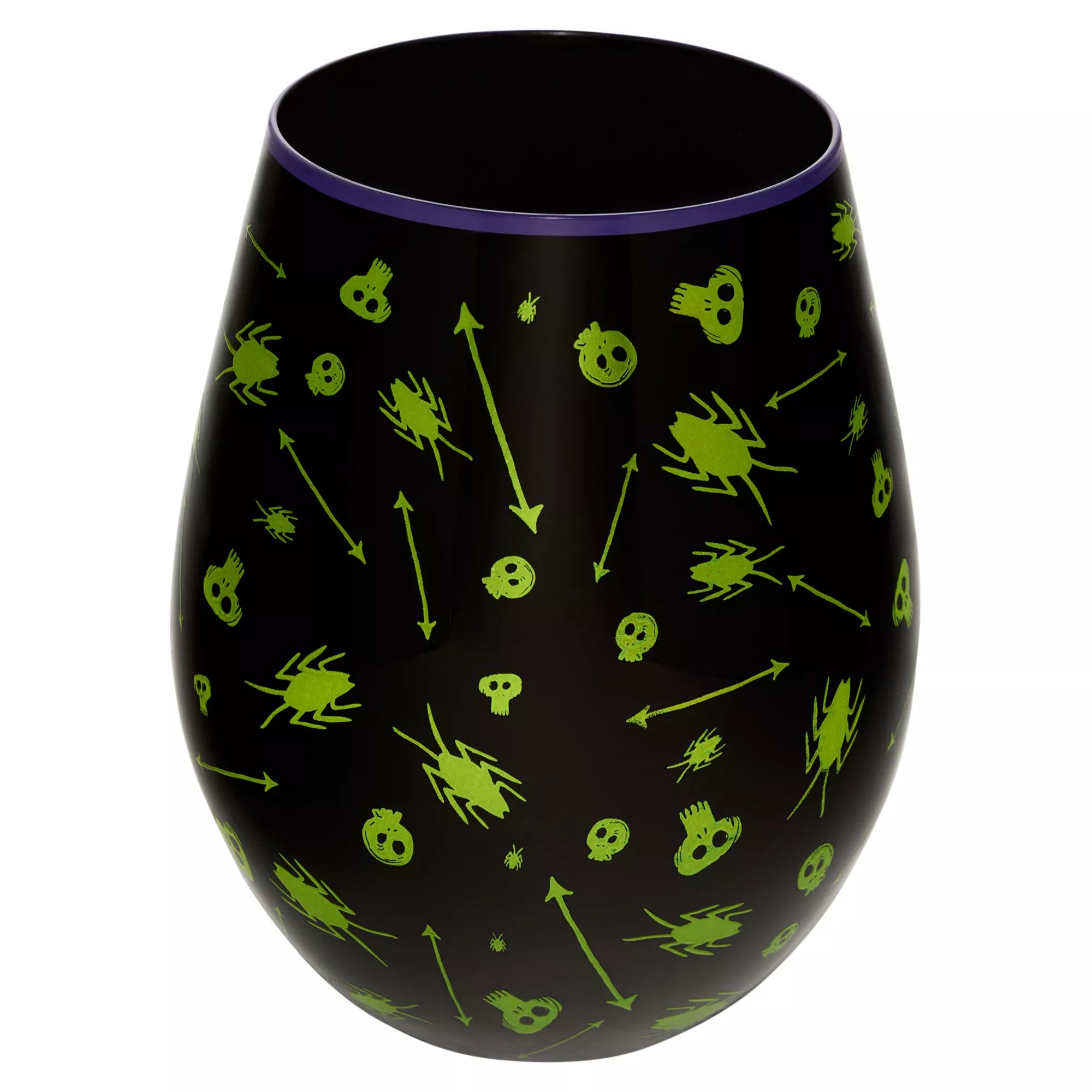 Bug Print Stemless Glass - Beetlejuice