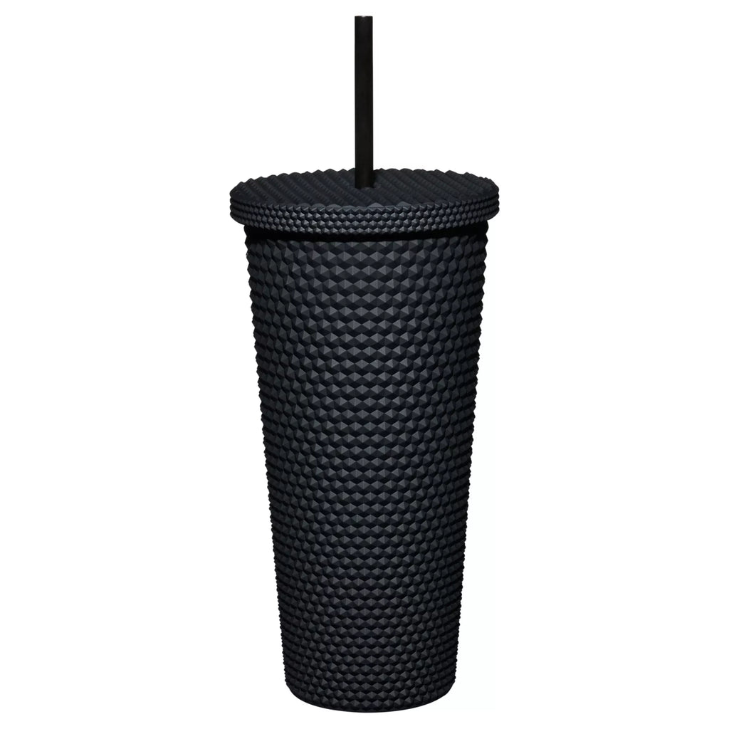 Studded Death Moth Cup with Straw - 20 oz.