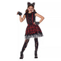 Kids Wolf Cutie Dress Costume