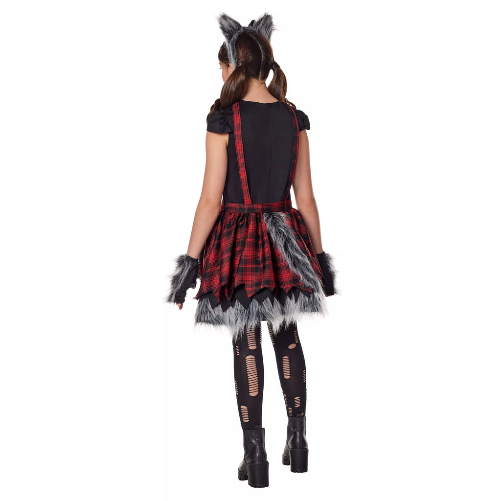 Kids Wolf Cutie Dress Costume