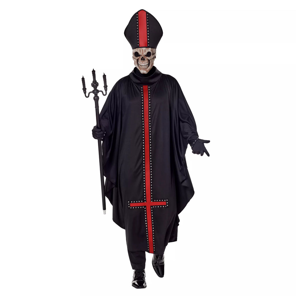 Adult Skeleton Bishop Costume