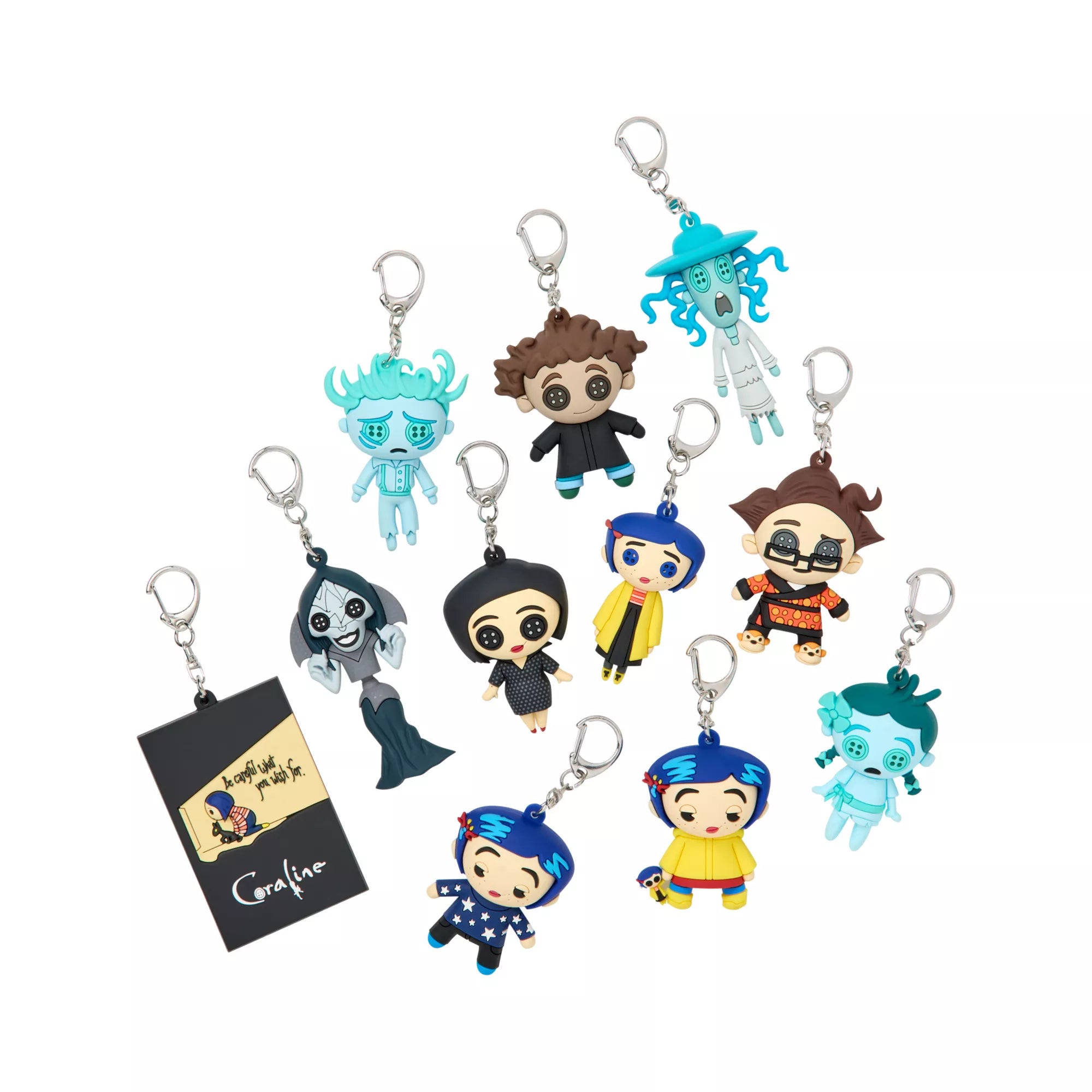 Coraline Blind Pack Figural Bag Clip - Series 2