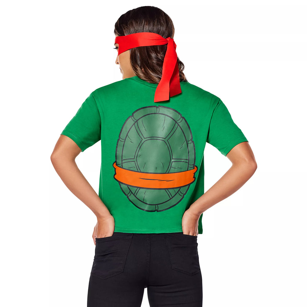 Adult Teenage Mutant Ninja Turtles T Shirt Costume Kit