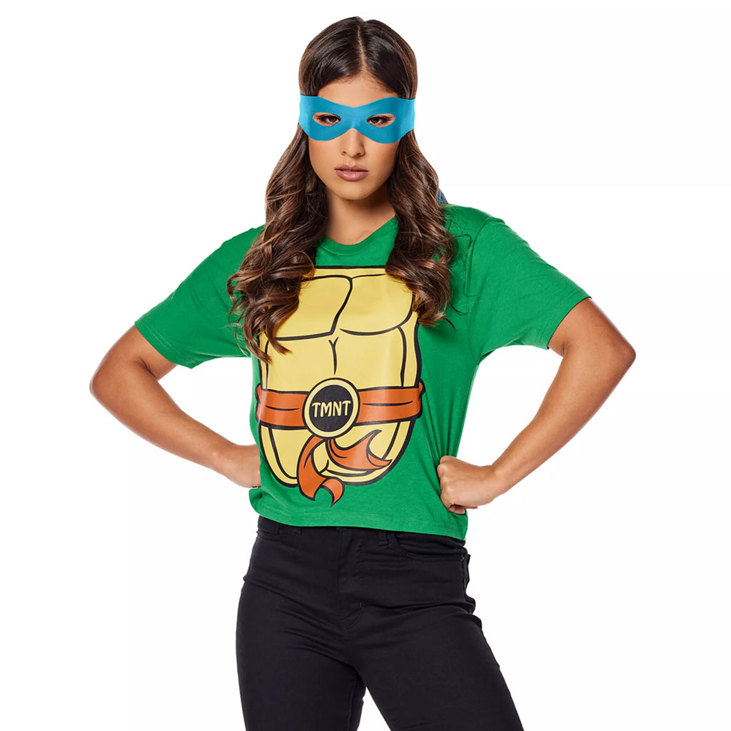Adult Teenage Mutant Ninja Turtles T Shirt Costume Kit