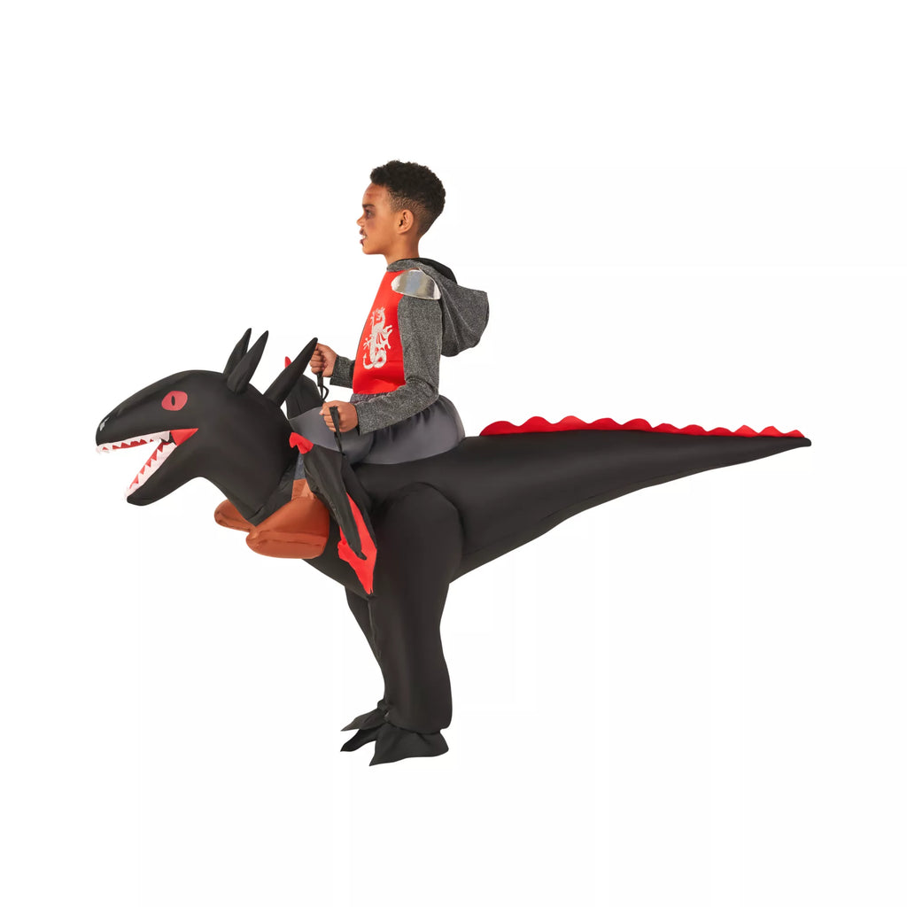 Kids Inflatable Ride-Along Dragon Costume