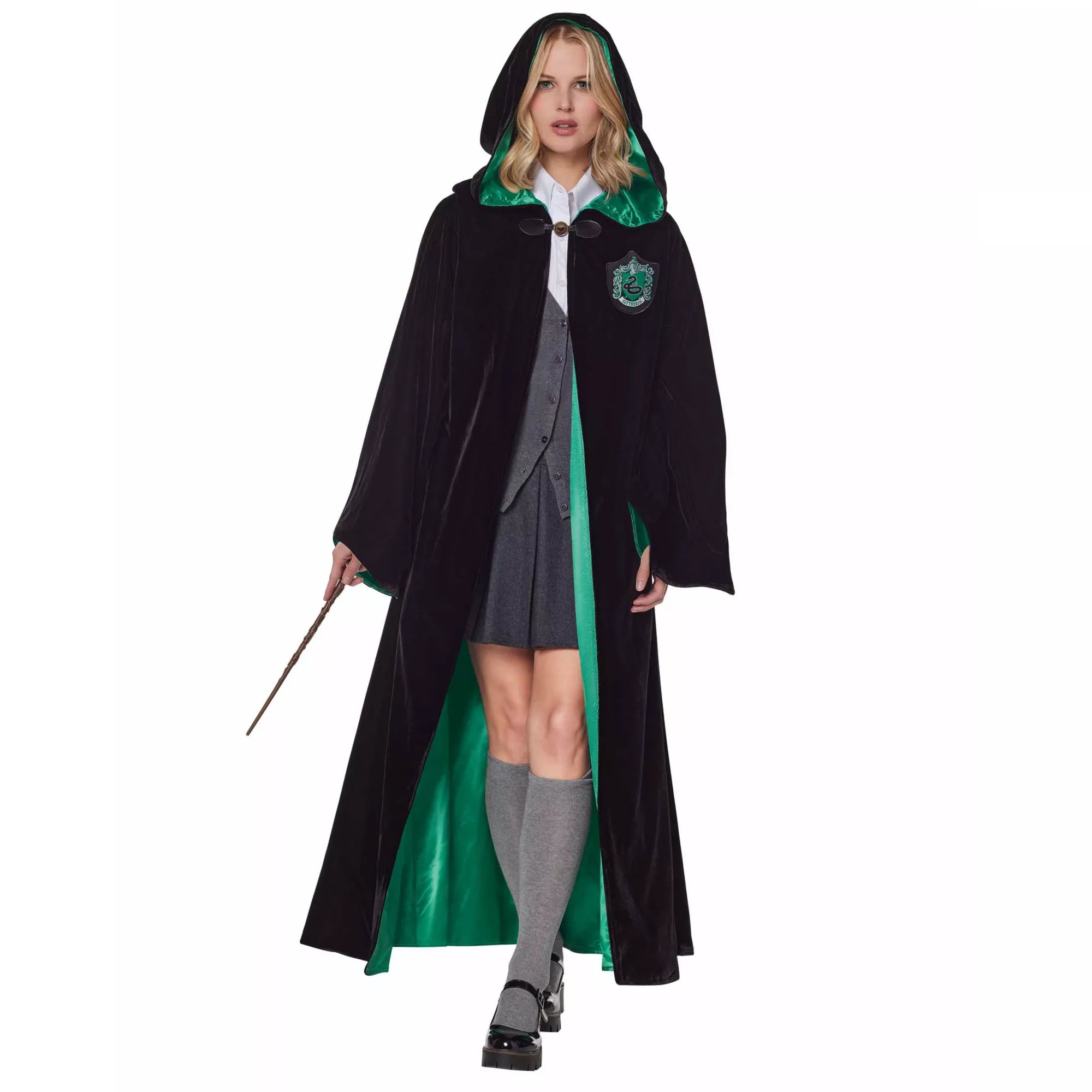 Adult Slytherin Robe Deluxe - Harry Potter